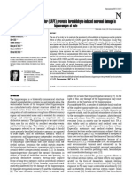 Caffeic Acid Phenethyl Ester (CAPE) Prevents Formaldehyde-Induced Neuronal Damage in Hippocampus of Rats