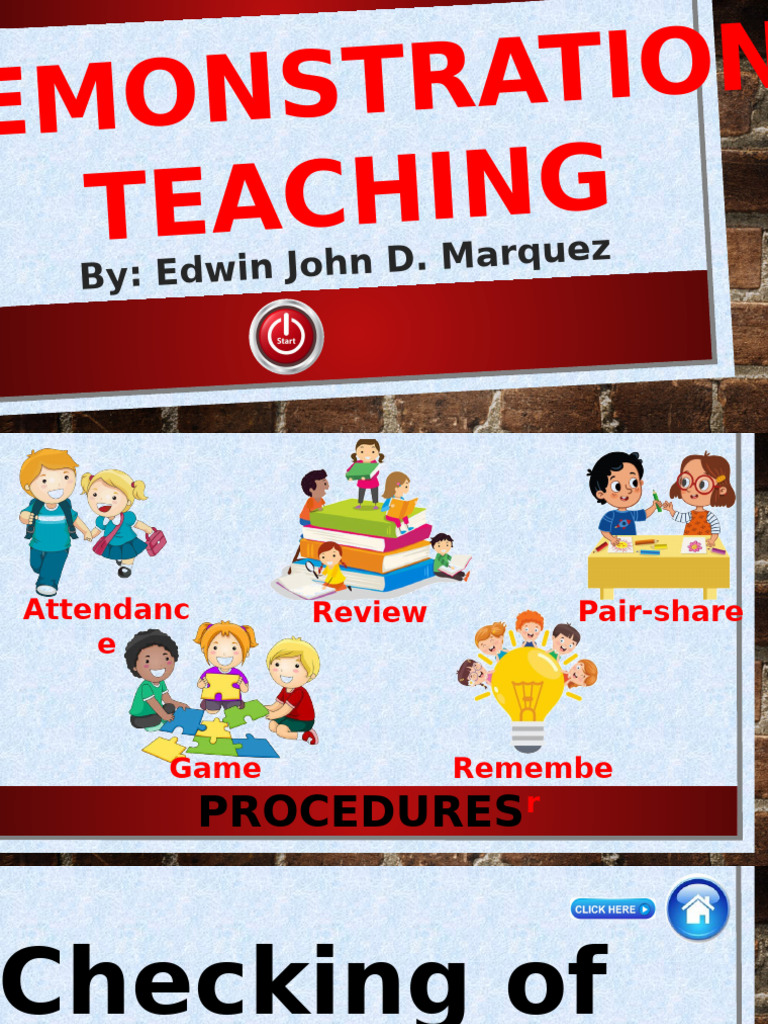 DEMO TEACHING | PDF