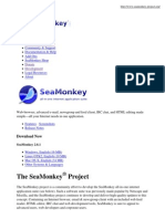 The Seamonkey Project: Home News Download & Releases