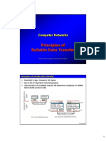 Principles of Reliable Data Transfer: Computer Networks