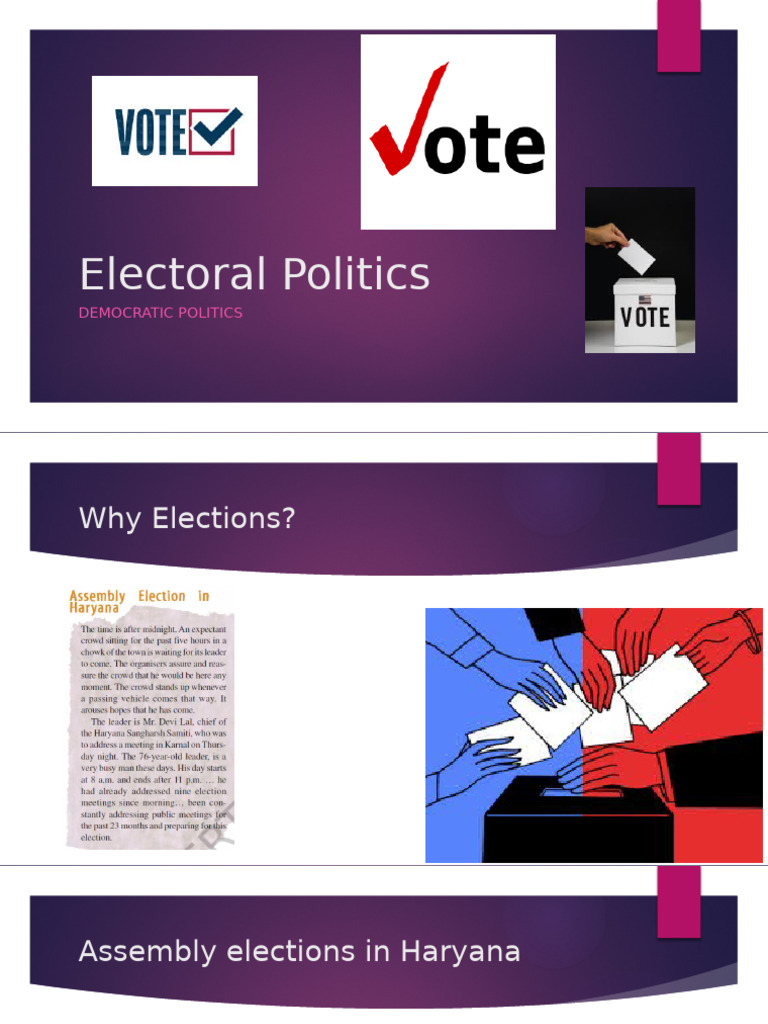 Understanding Democratic Elections in India | PDF | Voting | Elections