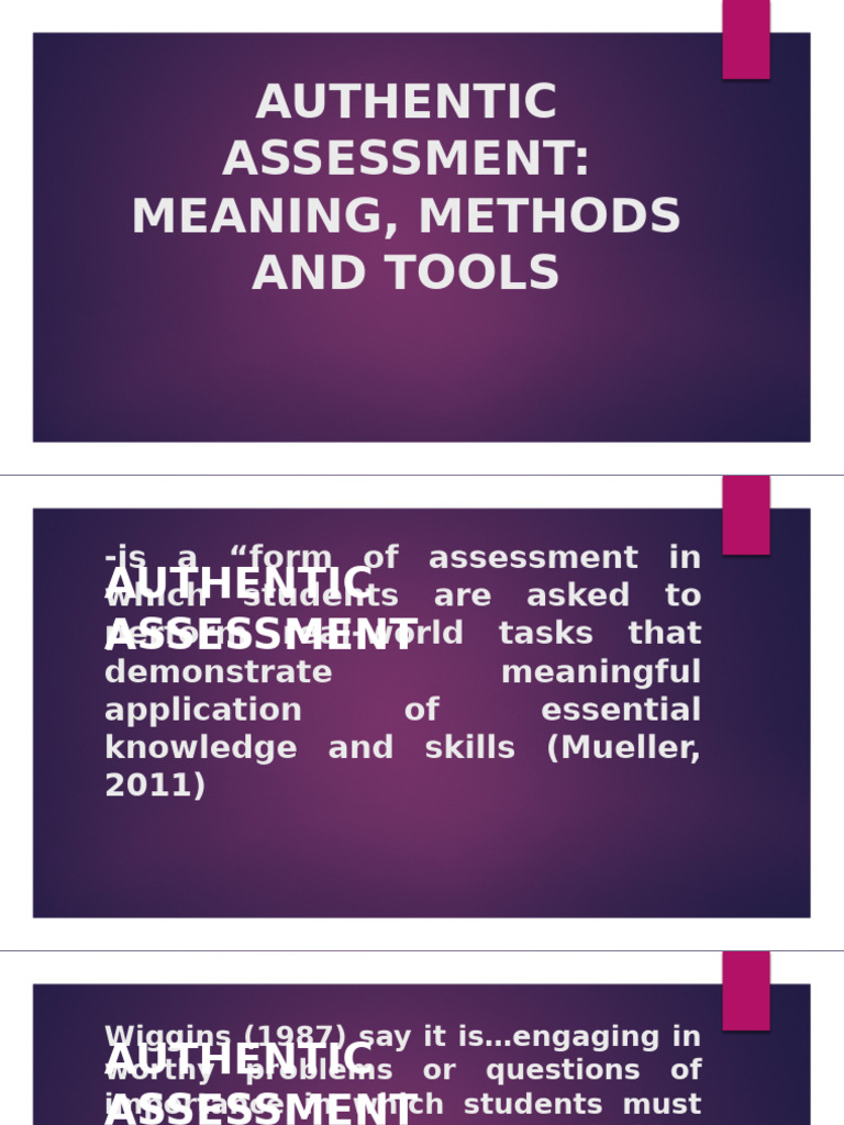 Midterm 1st Topic Authentic Assessment Student | PDF | Metacognition ...