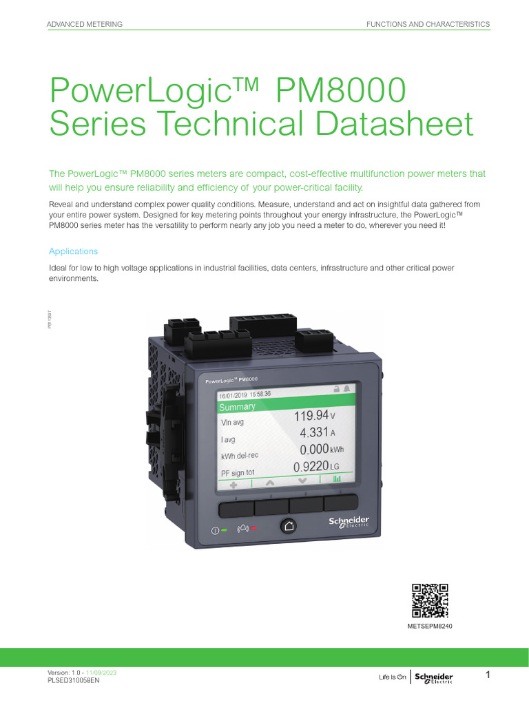 PLSED310058EN (Web) | PDF | Ac Power | Computer Network