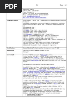 Roberto Alessi CV Page 1 of 4: Personal Info