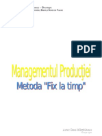 Metoda Fix La Timp