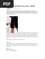 Ajustando a Bicicleta a Seu Corpo