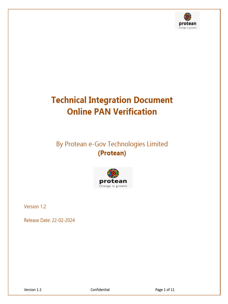 Protean OPV API Integration Guide | PDF | Information Technology ...