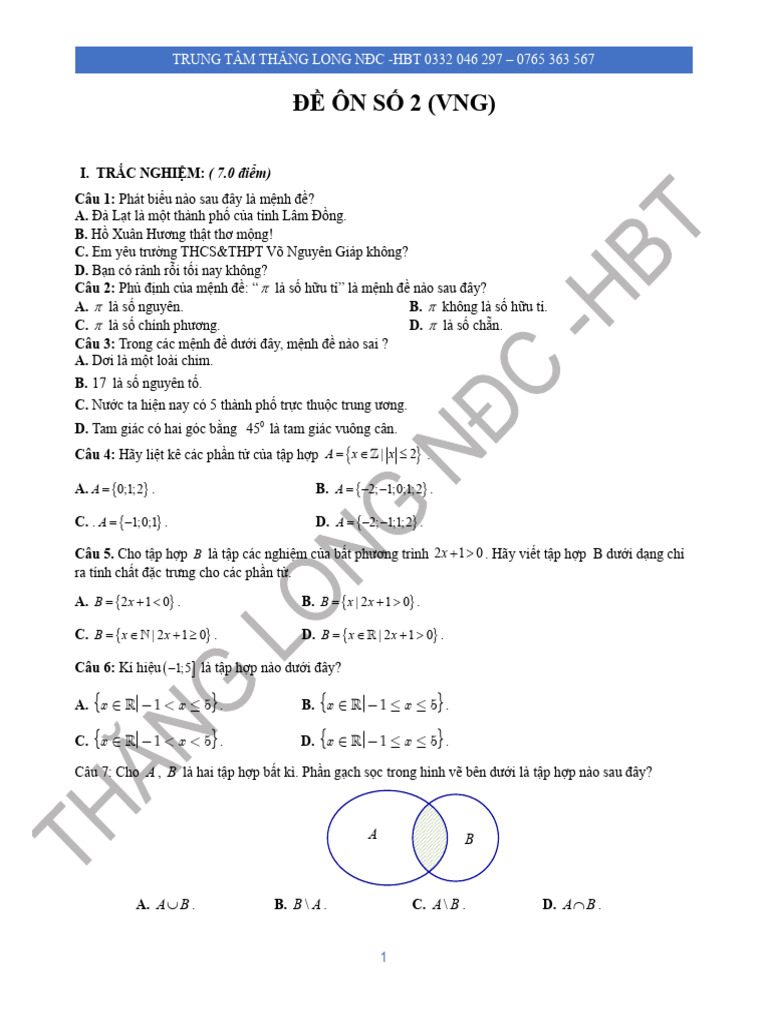ĐỀ 2 VNG | PDF