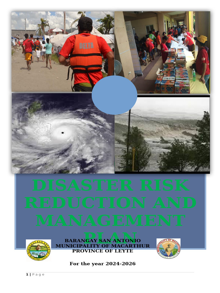 San Antonio BDRRM Plan 2024-2026 | PDF