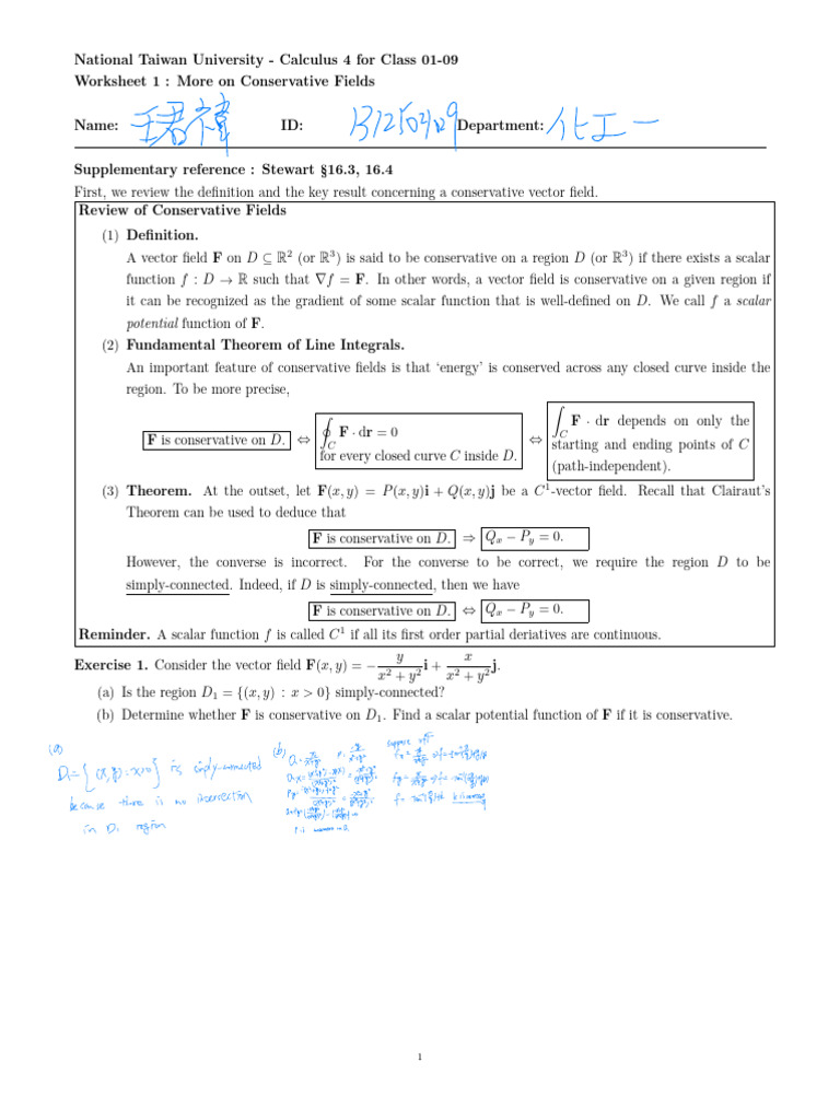 Understanding Conservative Vector Fields | PDF | Vector Calculus ...