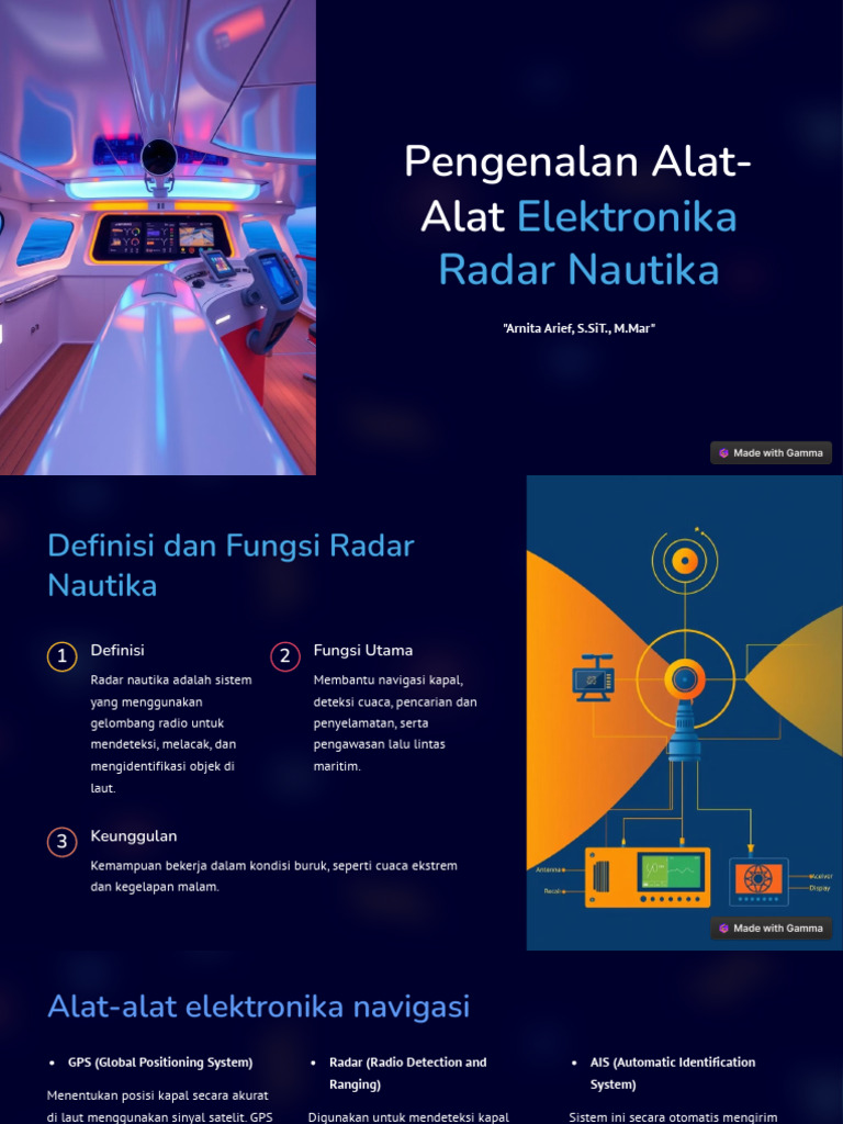 Komponen Sistem Navigasi Elektronik | PDF