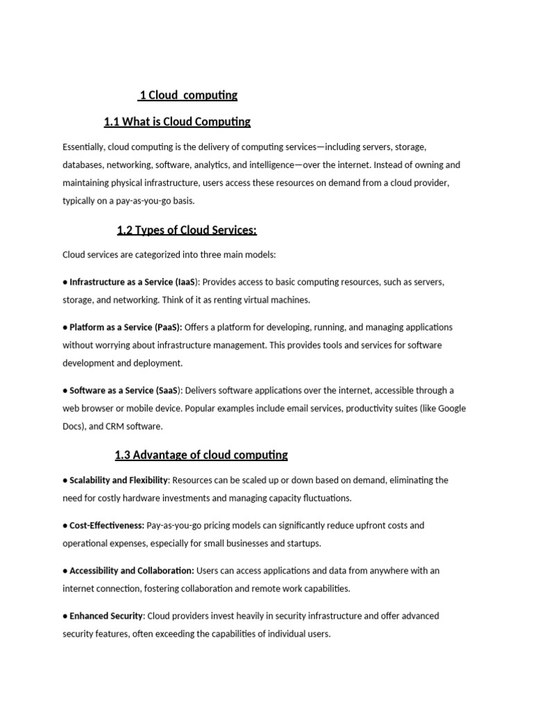 1 Cloud Comput | PDF | Cloud Computing | Quantum Computing