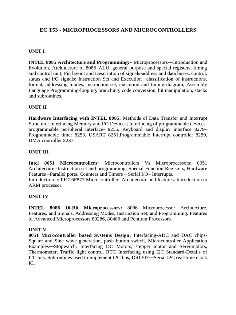 Ajit Microprocessor Overview and Applications | PDF | Microcontroller ...