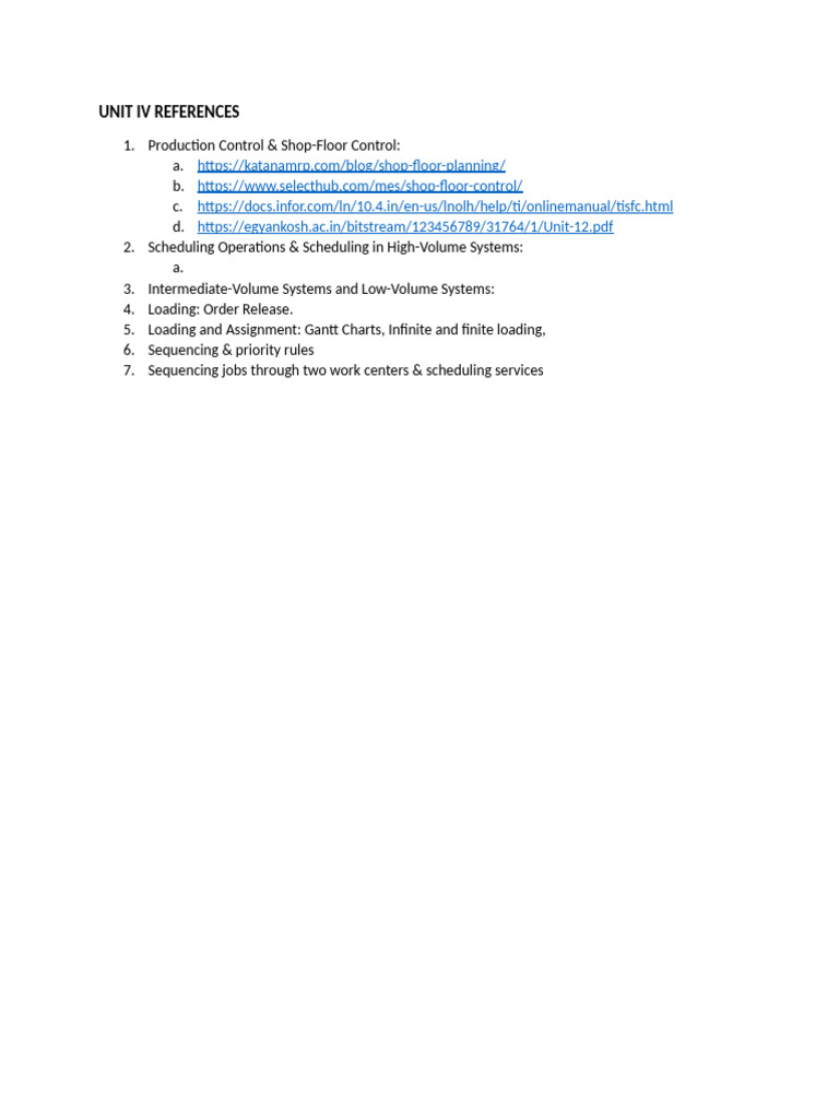 Production and Scheduling Control Guide | PDF