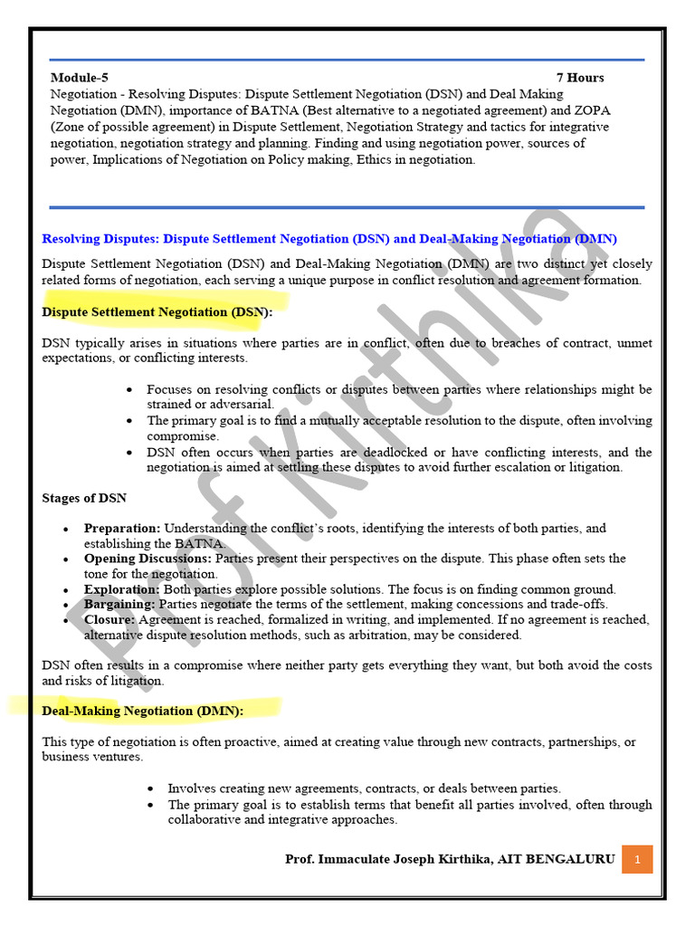module-5-negotiation-resolving-disputes-lecture-notes-pdf