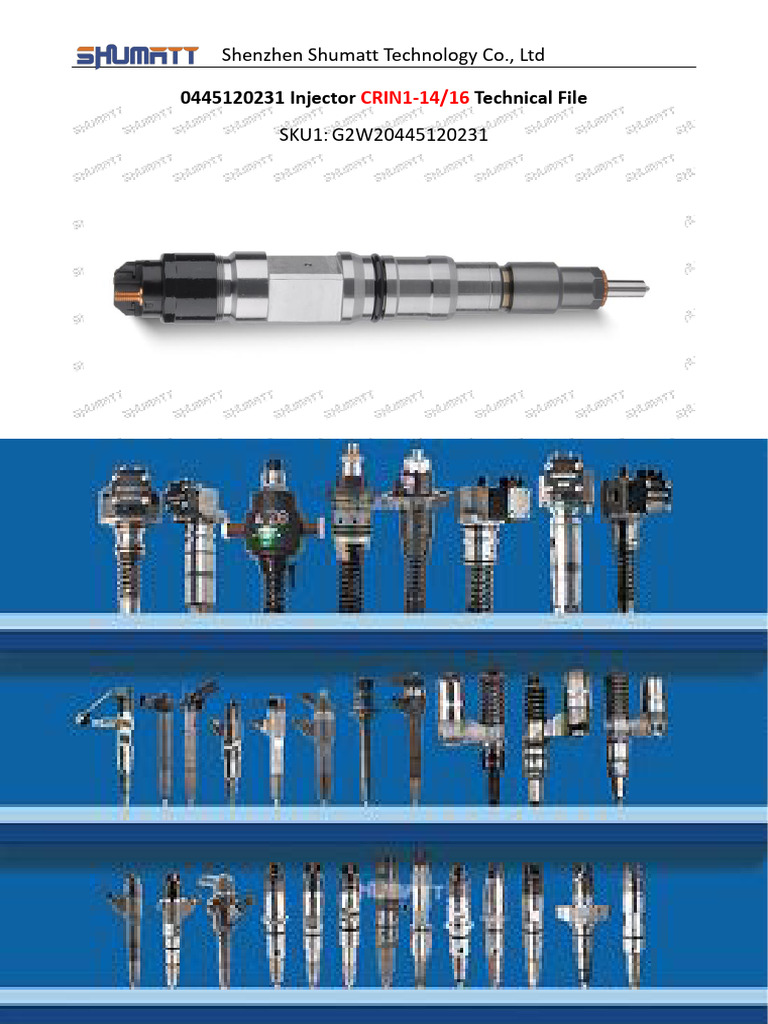 Injector CRIN2-16 Technical File - 加密 | PDF | Diesel Engine | Warehouse