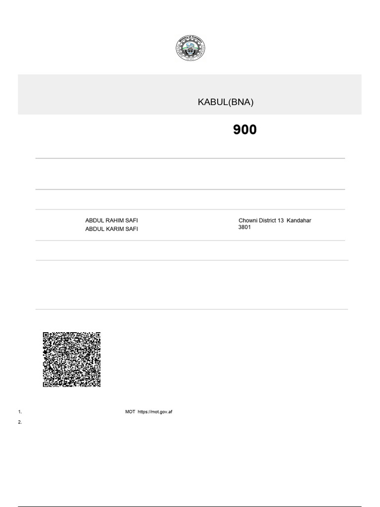 Vehicle Reg MOT Afghanistan | PDF | Finance & Money Management