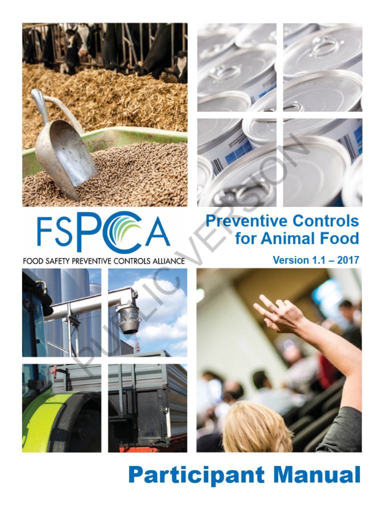 FSPCA Preventive Controls Manual | PDF | Food Safety | Food And Drug ...