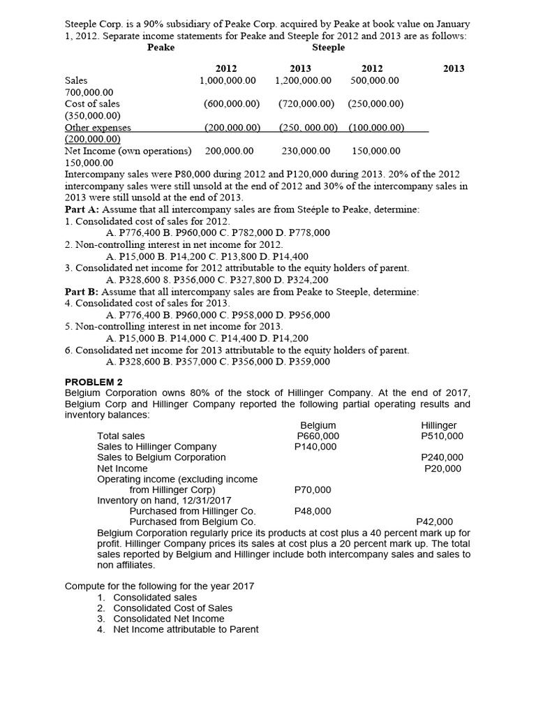 Consolidated Financial Analysis Guide | PDF | Retained Earnings | Dividend