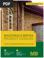 Belden Brick Size and Dimension Guide | PDF | Brick | Building Materials