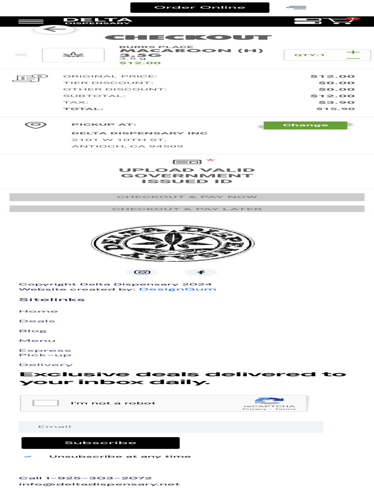 Delta Dispensary Antioch Menu: A Comprehensive Guide to Cannabis Products