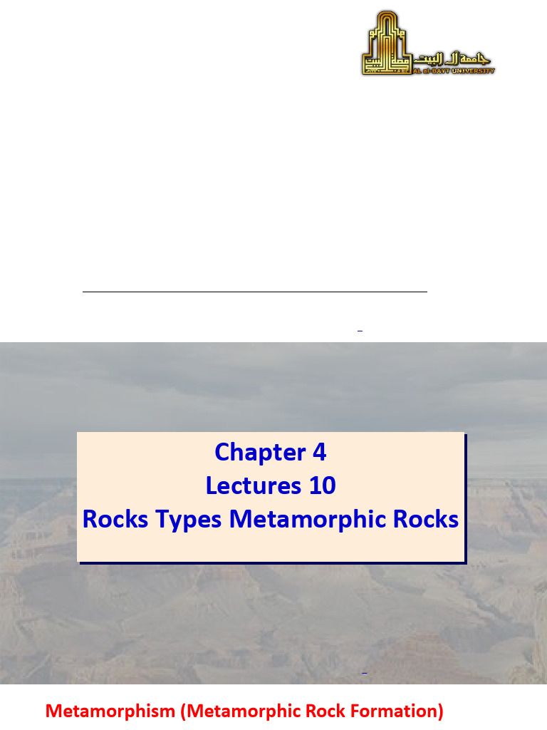Metamorphic Rock Formation Guide | PDF | Rock (Geology) | Slate