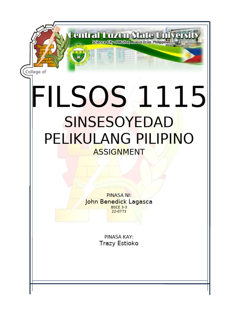Filsos Front Page | PDF