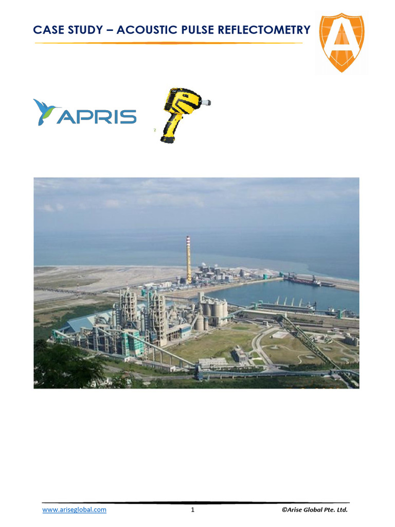 Acoustic Pulse Reflectometry Case Study | PDF | Corrosion | Materials