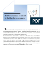 LeChatelier Test