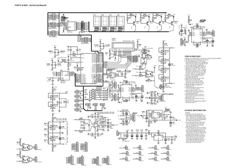 Circuit Design and Component List | PDF