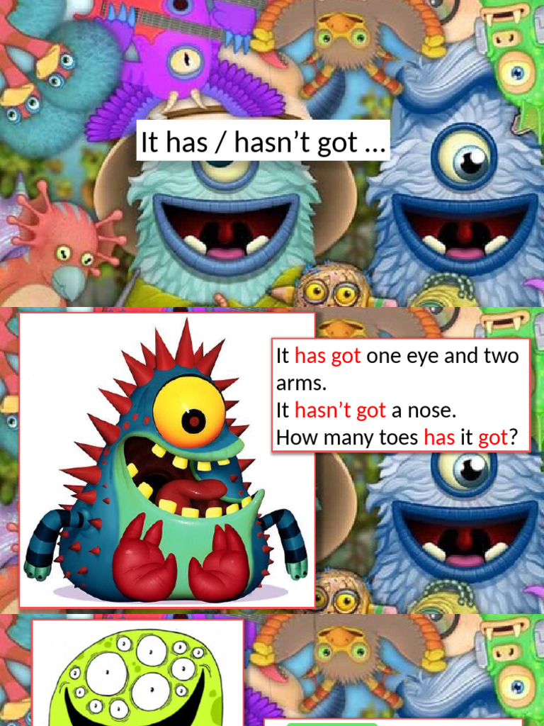 Has Got Monsters | PDF | Foreign Language Studies | Home & Garden