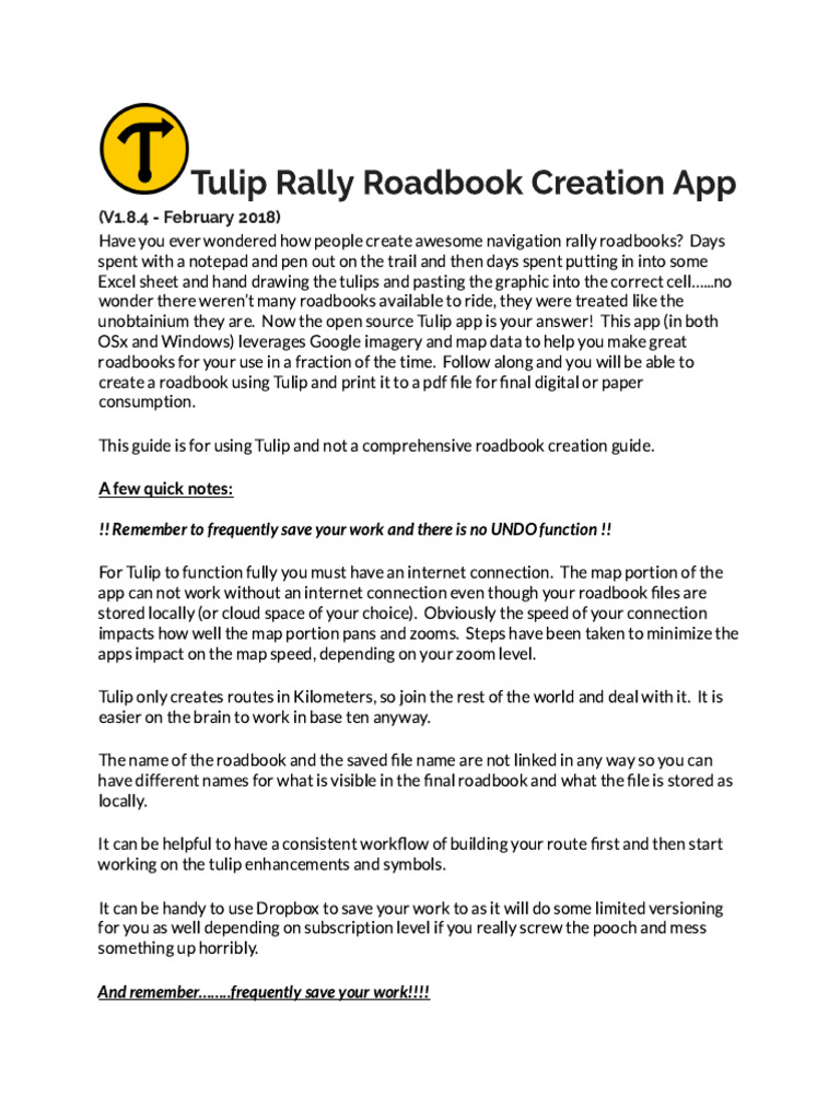Tulip Manual v1.8.4 | PDF