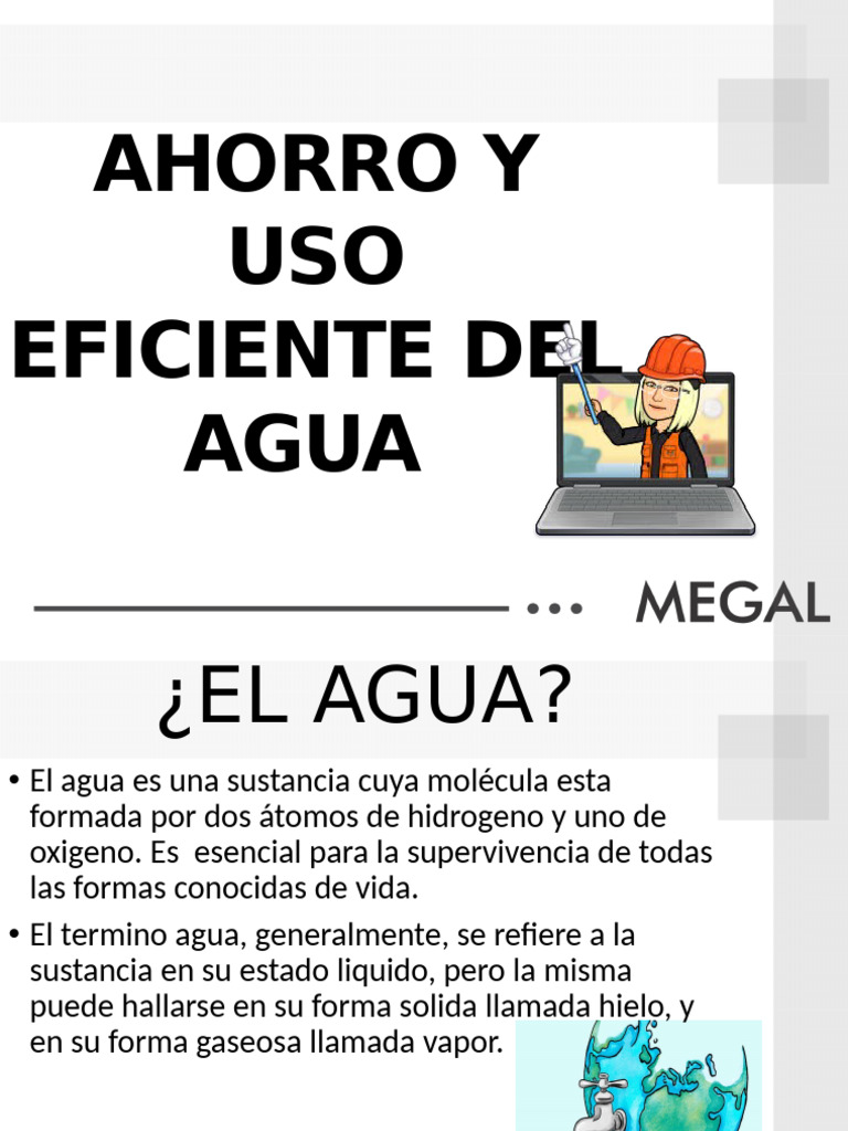 Ahorro y Uso Eficiente del Agua y Energía | PDF | Agua | Naturaleza