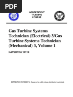 US Navy Course NAVEDTRA 14113 - Gas Turbine Systems Technician 3, Volume 1