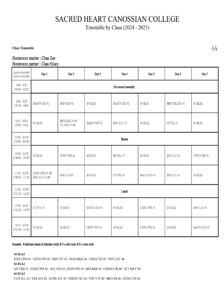 4a-timetable-pdf