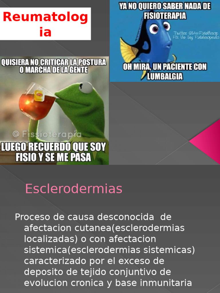 Esclerodermia y Dermatomiositis: Diagnóstico y Tratamiento | PDF ...