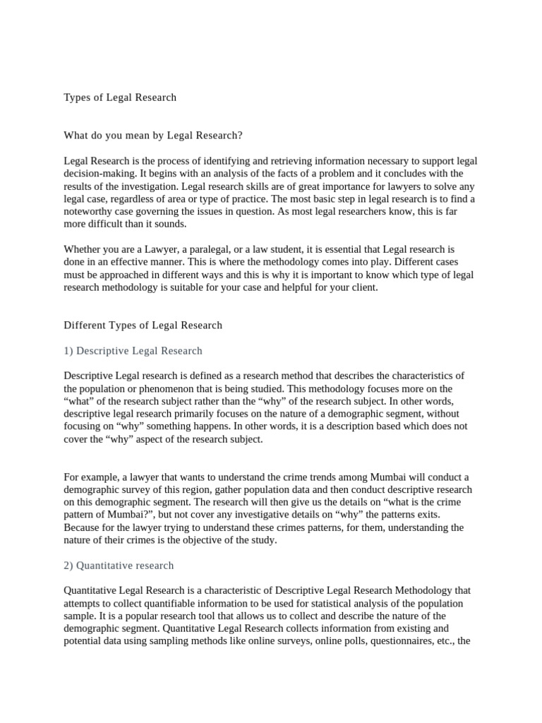 legal-research-and-its-types-pdf-methodology-qualitative-research