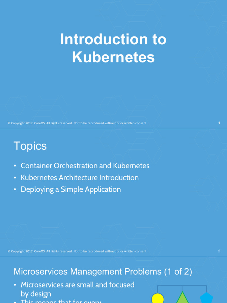 2 - 2 - Introduction To Kubernetes | PDF | Computer Cluster | Software ...