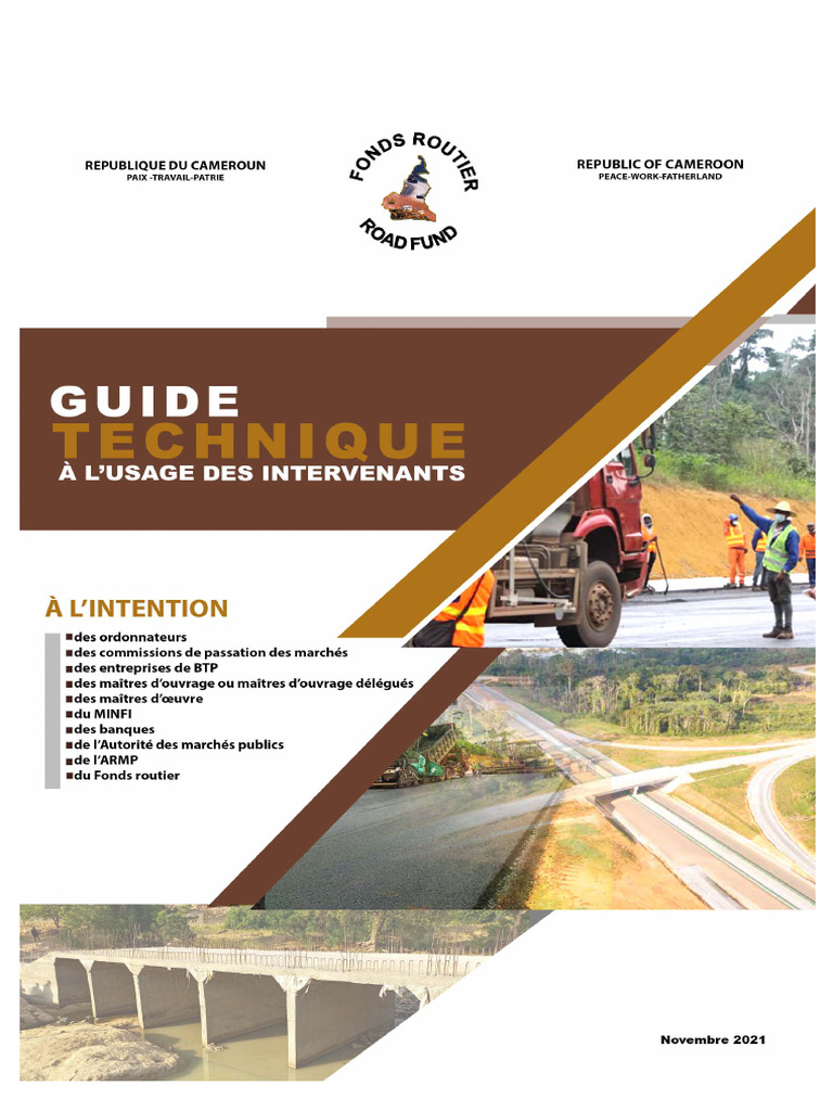 Guide technique pour le Fonds routier | PDF | Taxe sur la valeur ...