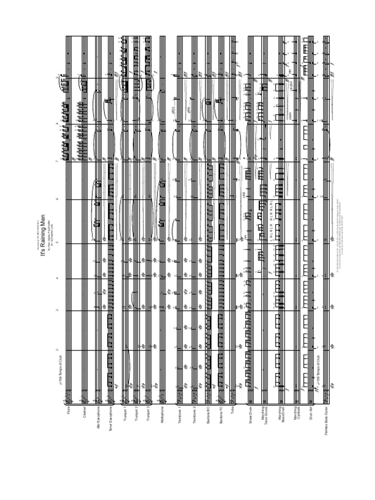 Its Raining Men Arr. Stephen Lytle | PDF