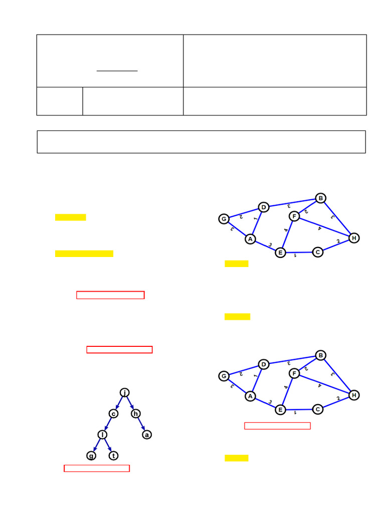 Data Structures and Algorithms Exam | PDF | Time Complexity | Queue ...