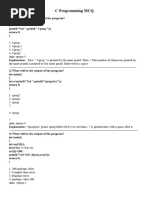 C++ Output Prediction Questions | PDF | C++ | Namespace