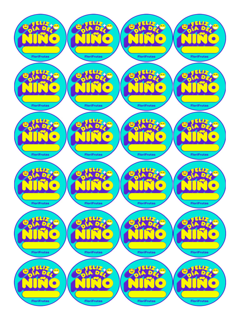 Sticker Niños | PDF