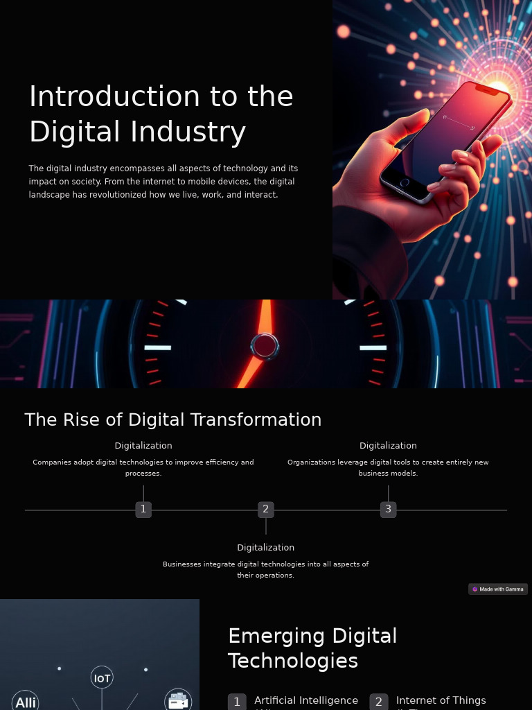 Introduction To The Digital Industry | PDF | Internet Of Things | Security