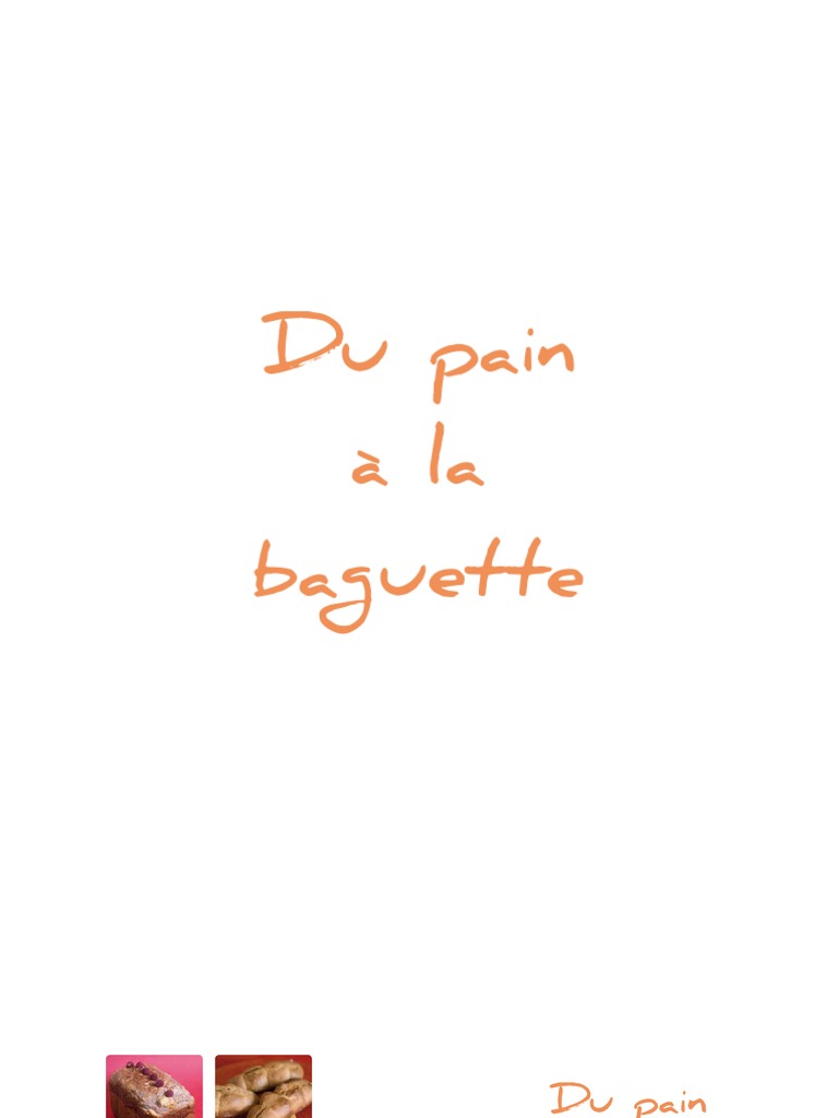 Livret De Recettes Moulinex Home Bread Pdf