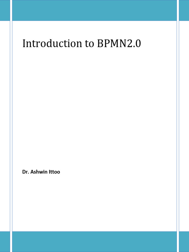 Introduction to BPMN-2 | PDF | Conceptual Model | Business Process