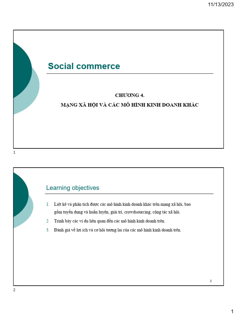 Social Commerce Business Models Explained | PDF | Crowdsourcing ...