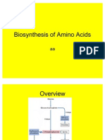Bio Synthesis of Amino Acids LEz III