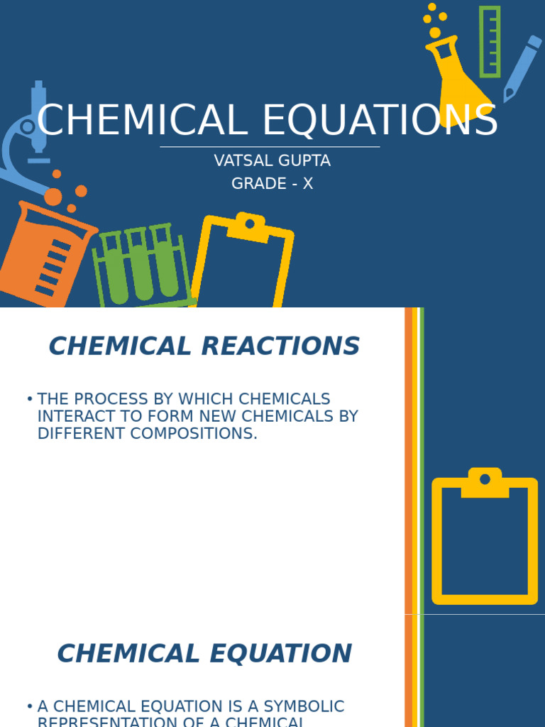 Understanding Chemical Equations | PDF