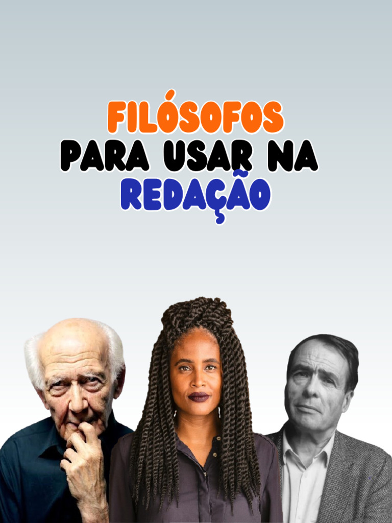 Filósofos para Redação: Temas e Ideias | PDF | Sociologia | Estado